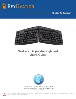 Keyovation Goldtouch User Manual preview