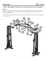 Предварительный просмотр 10 страницы Keys Fitness Cable Crossover KF-CC Owner'S Manual