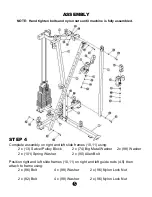 Preview for 7 page of Keys Fitness Cable Gym KPS-CG Owner'S Manual