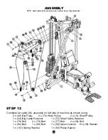 Preview for 15 page of Keys Fitness Cable Gym KPS-CG Owner'S Manual