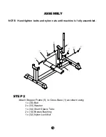 Предварительный просмотр 5 страницы Keys Fitness CALF RAISE KPS-CR Owner'S Manual