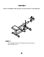 Предварительный просмотр 7 страницы Keys Fitness CALF RAISE KPS-CR Owner'S Manual