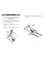 Preview for 4 page of Keys Fitness CardioMax 530 Dual Action Owner'S Manual