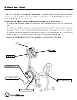 Предварительный просмотр 4 страницы Keys Fitness CardioMax 700r Owner'S Manual