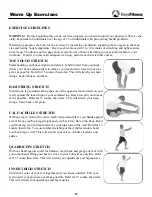 Предварительный просмотр 15 страницы Keys Fitness Cardiomax 705el Owner'S Manual