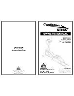 Keys Fitness CardioMax ET850D Owner'S Manual preview