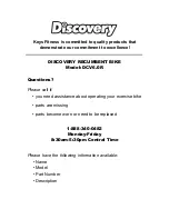 Preview for 2 page of Keys Fitness Discovery 6.0R Owner'S Manual