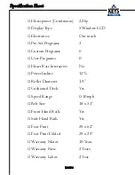 Preview for 3 page of Keys Fitness EC1500-C Owner'S Manual