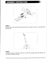 Preview for 6 page of Keys Fitness ET5000 Owner'S Manual