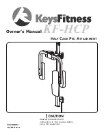 Keys Fitness Half Cage PeC Attachment KF-HCP Owner'S Manual preview