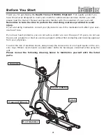 Preview for 4 page of Keys Fitness Health Trainer 440 Owner'S Manual