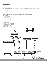 Предварительный просмотр 5 страницы Keys Fitness HealthTrainer 502t Owner'S Manual