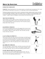 Preview for 18 page of Keys Fitness HealthTrainer HT95T Owner'S Manual