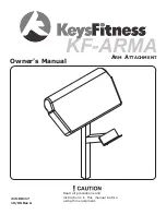 Keys Fitness KF-ARMA Owner'S Manual предпросмотр