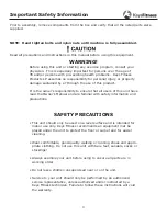 Preview for 4 page of Keys Fitness KF-FI Owner'S Manual