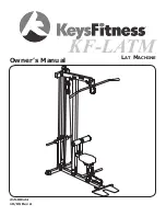 Keys Fitness KF-LATM Owner'S Manual preview