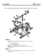 Preview for 9 page of Keys Fitness KF-LEGM Owner'S Manual