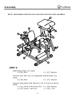 Preview for 10 page of Keys Fitness KF-LEGM Owner'S Manual