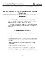 Preview for 4 page of Keys Fitness KF-LP3 Owner'S Manual