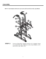 Предварительный просмотр 7 страницы Keys Fitness KF-PT Owner'S Manual