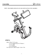 Предварительный просмотр 6 страницы Keys Fitness KF-SPC Owner'S Manual