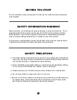 Preview for 3 page of Keys Fitness Leg Press Attachment KPS-LP1 Owner'S Manual