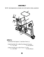 Preview for 6 page of Keys Fitness Leg Press Attachment KPS-LP1 Owner'S Manual