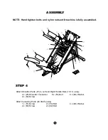 Предварительный просмотр 7 страницы Keys Fitness LEG PRESS / HACK SQUAT KPS-LPHS Owner'S Manual