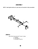 Предварительный просмотр 5 страницы Keys Fitness Power Cage Lat Attachment KPS-PCL Owner'S Manual