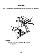 Предварительный просмотр 7 страницы Keys Fitness Power System KPS-BTM Owner'S Manual