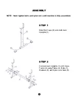 Предварительный просмотр 4 страницы Keys Fitness Power System KPS-CB Owner'S Manual