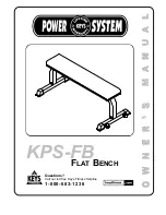 Keys Fitness Power System KPS-FB Owner'S Manual preview