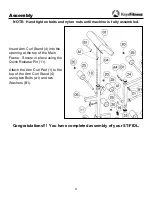 Предварительный просмотр 9 страницы Keys Fitness ST-FIDL Owner'S Manual