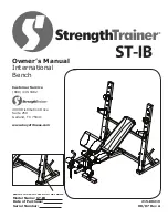 Keys Fitness ST-IB Owner'S Manual предпросмотр