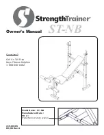 Keys Fitness ST-NB Owner'S Manual preview