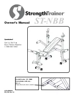 Keys Fitness ST-NBB Owner'S Manual preview