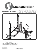 Предварительный просмотр 1 страницы Keys Fitness StrenghtTrainer ST-OBA2 Owner'S Manual