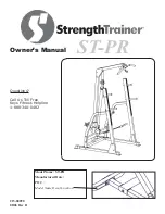 Keys Fitness Strength Trainer ST-PR Owner'S Manual предпросмотр