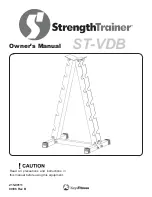 Keys Fitness Strength Trainer ST-VDB Owner'S Manual предпросмотр