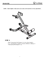 Предварительный просмотр 9 страницы Keys Fitness Strength Training Equipment KF-45 Owner'S Manual