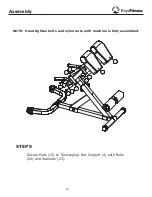 Предварительный просмотр 10 страницы Keys Fitness Strength Training Equipment KF-45 Owner'S Manual