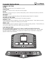 Preview for 13 page of Keys Fitness Treadmill KF-3.0T Owner'S Manual