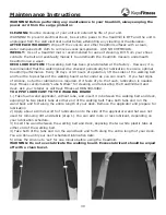 Preview for 30 page of Keys Fitness Treadmill KF-3.5T Owner'S Manual