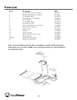 Preview for 18 page of Keys Fitness Triumph 8.3 Treadmill TRI-8.3t Owner'S Manual