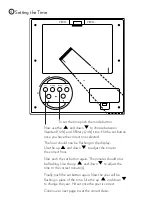 Предварительный просмотр 6 страницы Keyscaper Desktop Picture Frame with Clock Product Manual