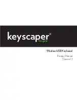 Keyscaper Keyscaper 4th Generation Product Manual предпросмотр