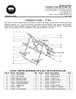 KEYSCO TOOLS 77780 Assembly Instructions предпросмотр