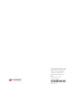 Preview for 31 page of Keysight Technologies 11581A Operating And Service Manual