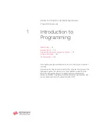 Preview for 7 page of Keysight Technologies 8163A/B Programming Manual