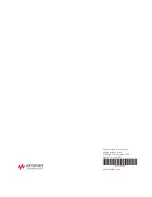 Preview for 306 page of Keysight Technologies 8163A/B Programming Manual